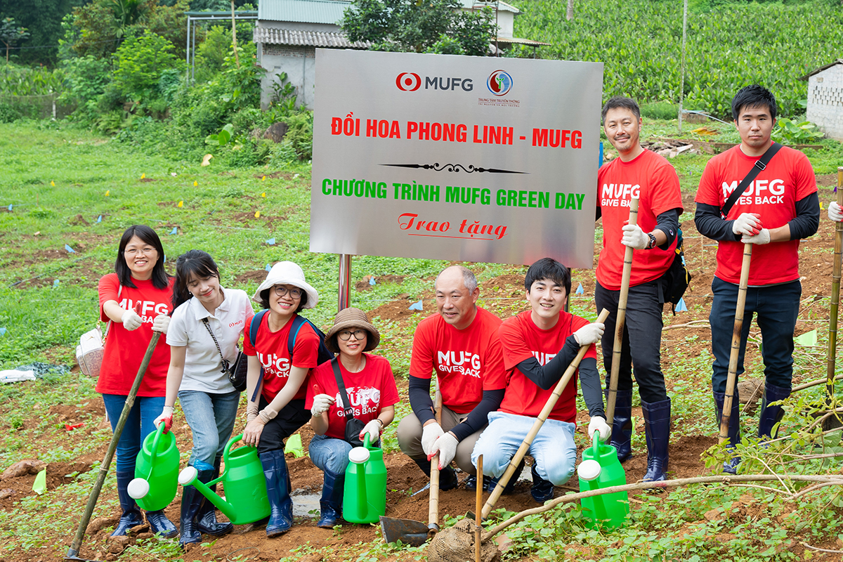 Hưởng ứng Ngày Môi trường thế giới với “MUFG Green day”