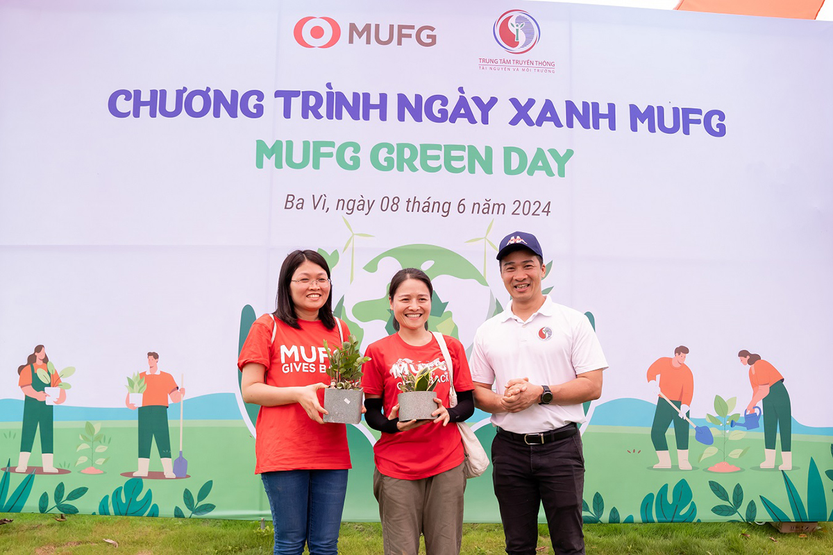 Hưởng ứng Ngày Môi trường thế giới với “MUFG Green day”