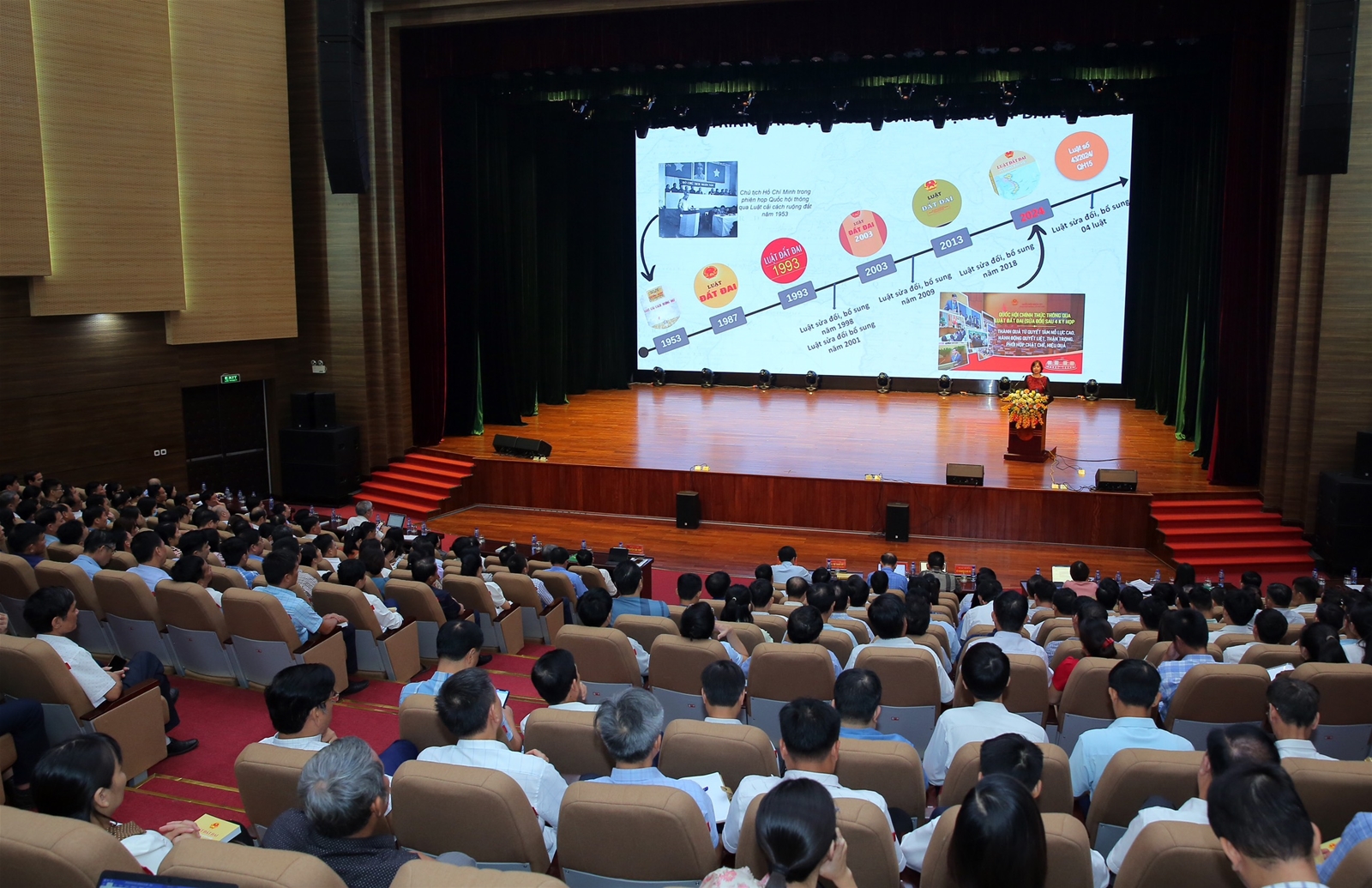 Ninh Bình: Tổ chức hội nghị tập huấn triển khai thi hành luật đất đai 2024