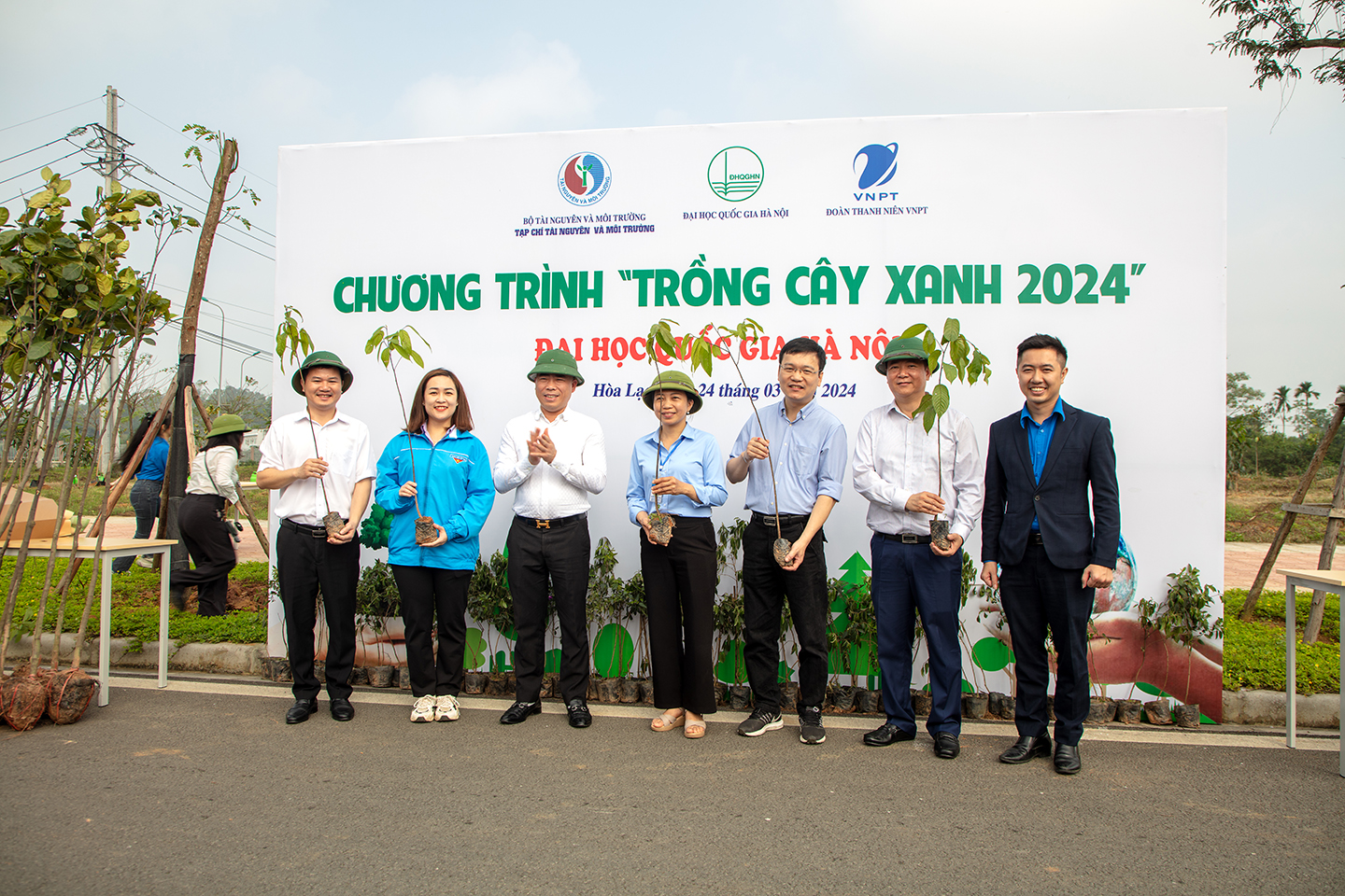 Chương trình trồng cây tại Đại học Quốc gia Hà Nội