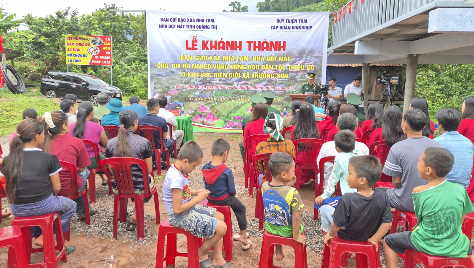 Quảng Trị: Bàn giao 100 căn nhà cho hộ nghèo vùng đồng bào dân tộc thiểu số