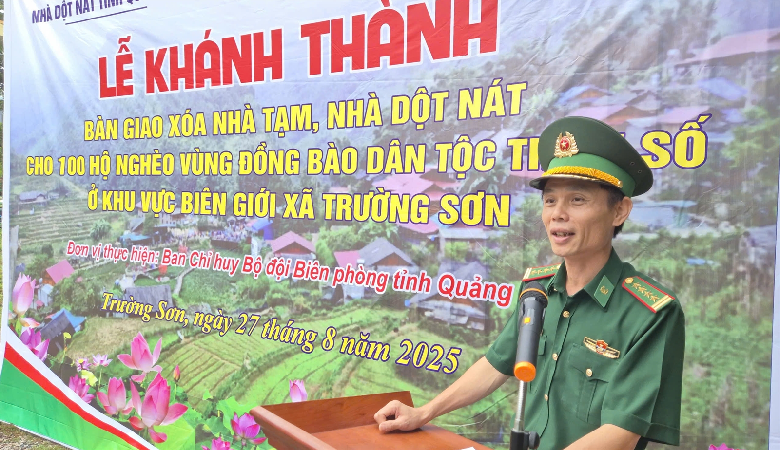 Quảng Trị: Bàn giao 100 căn nhà cho hộ nghèo vùng đồng bào dân tộc thiểu số