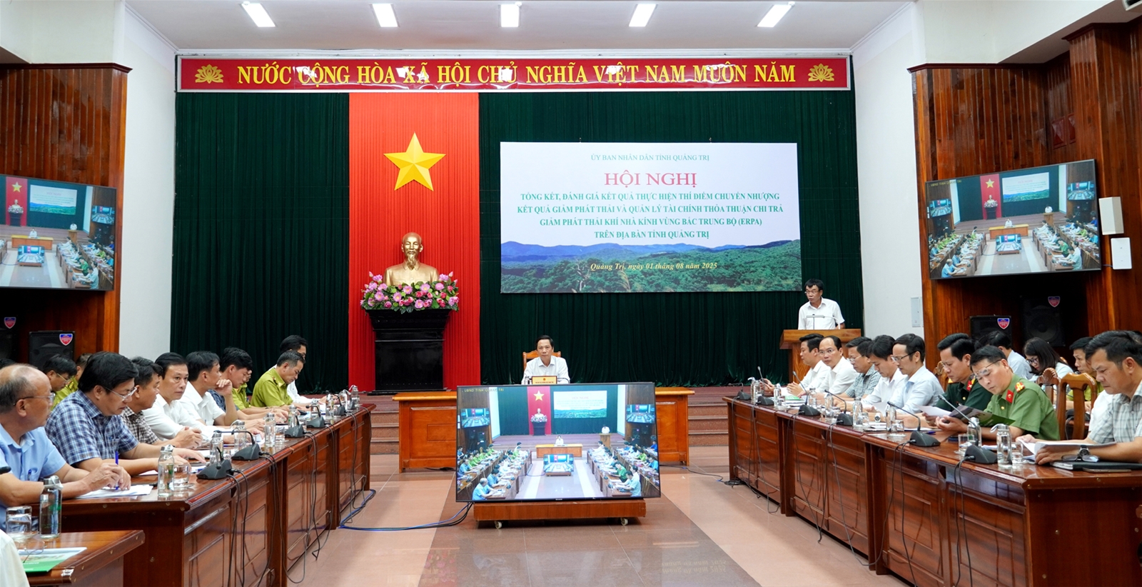 Quảng Trị: Chi trả tín chỉ carbon đạt trên 90%