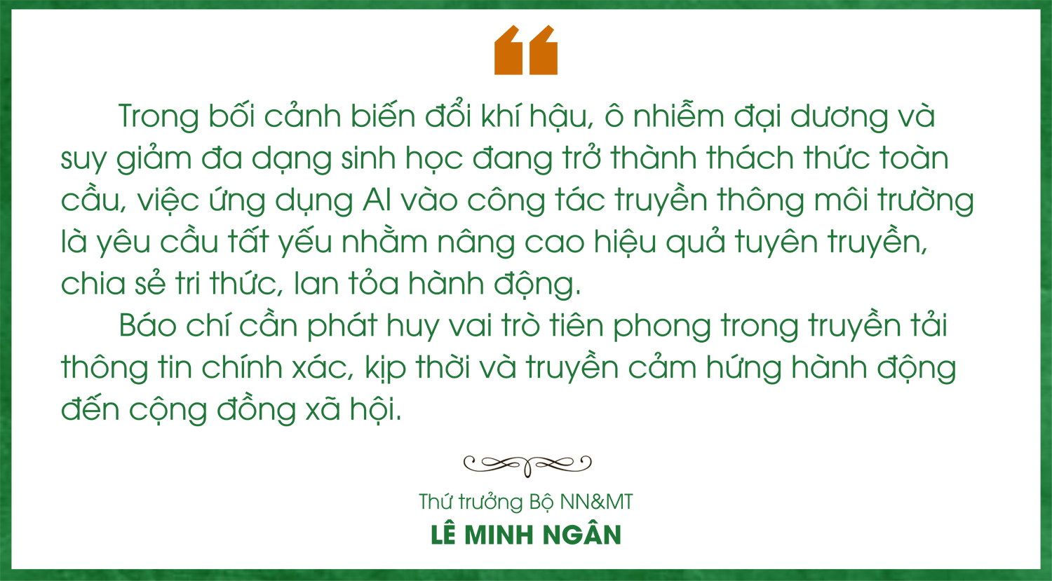 Tạp chí Nông nghiệp và Môi trường: Lan tỏa lối sống xanh, gắn kết biển đảo và cộng đồng