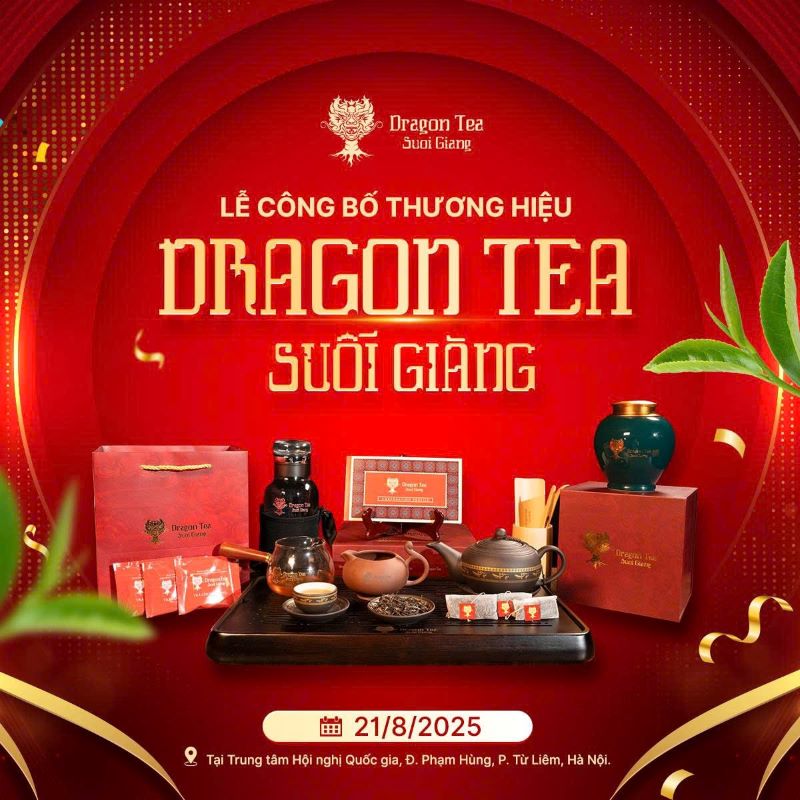 Dragon Tea Suối Giàng ra mắt, tiên phong nâng tầm trà Shan Tuyết Việt