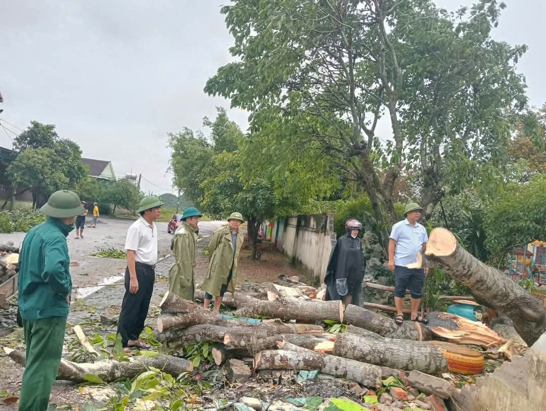 Người dân Nghệ An thiệt hại nặng nề sau bão số 5