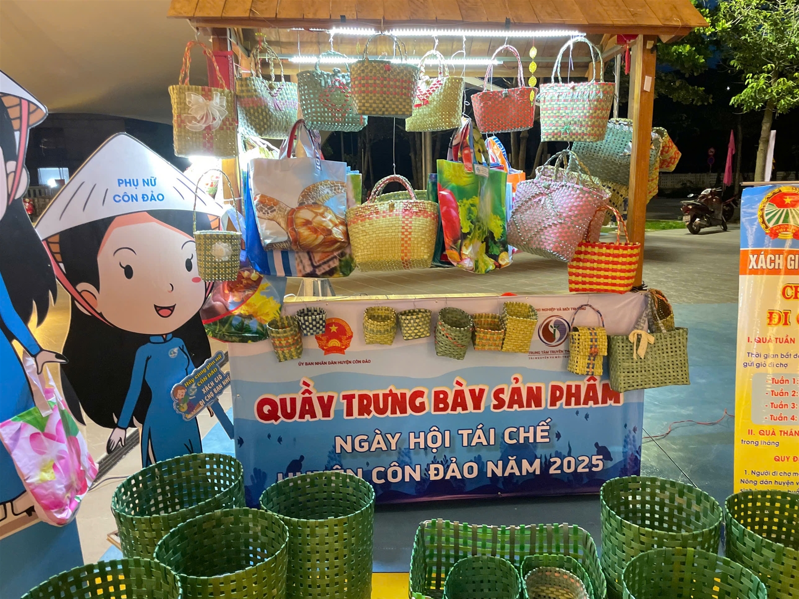 Hội thi “Thời trang tái chế” và “Nét đẹp xanh - chống ô nhiễm trắng” lan tỏa thông điệp bảo vệ môi trường