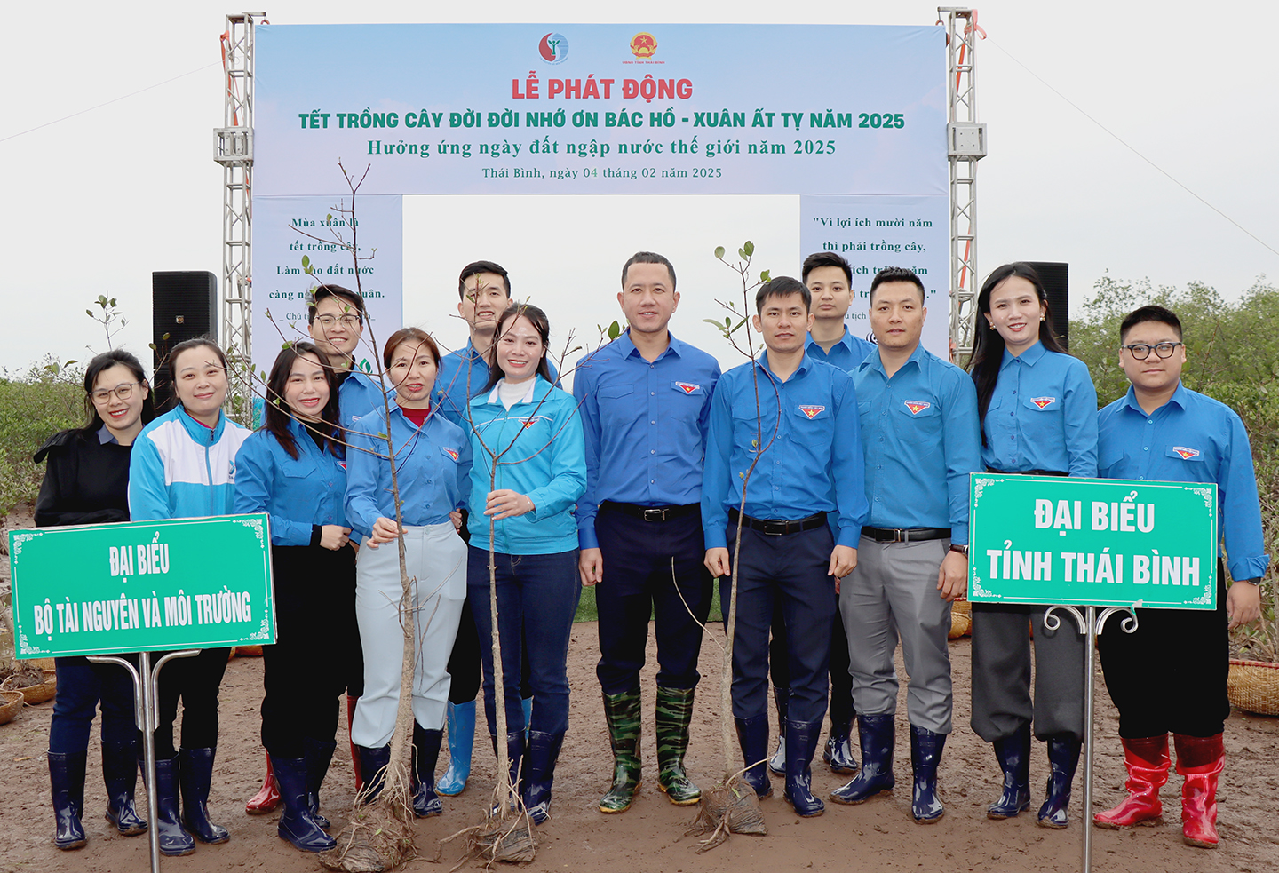Bộ TN&MT phát động “Tết trồng cây đời đời nhớ ơn Bác Hồ” tại Thái Bình