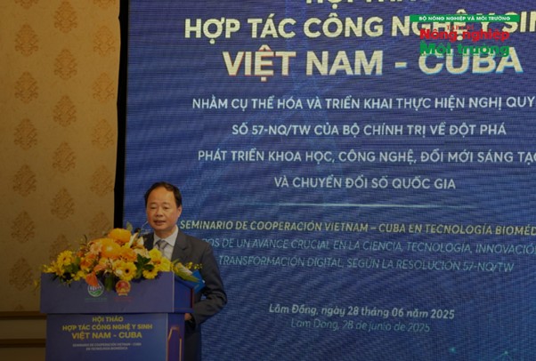 Lâm Đồng: Hội thảo hợp tác công nghệ y sinh Việt Nam - Cu Ba