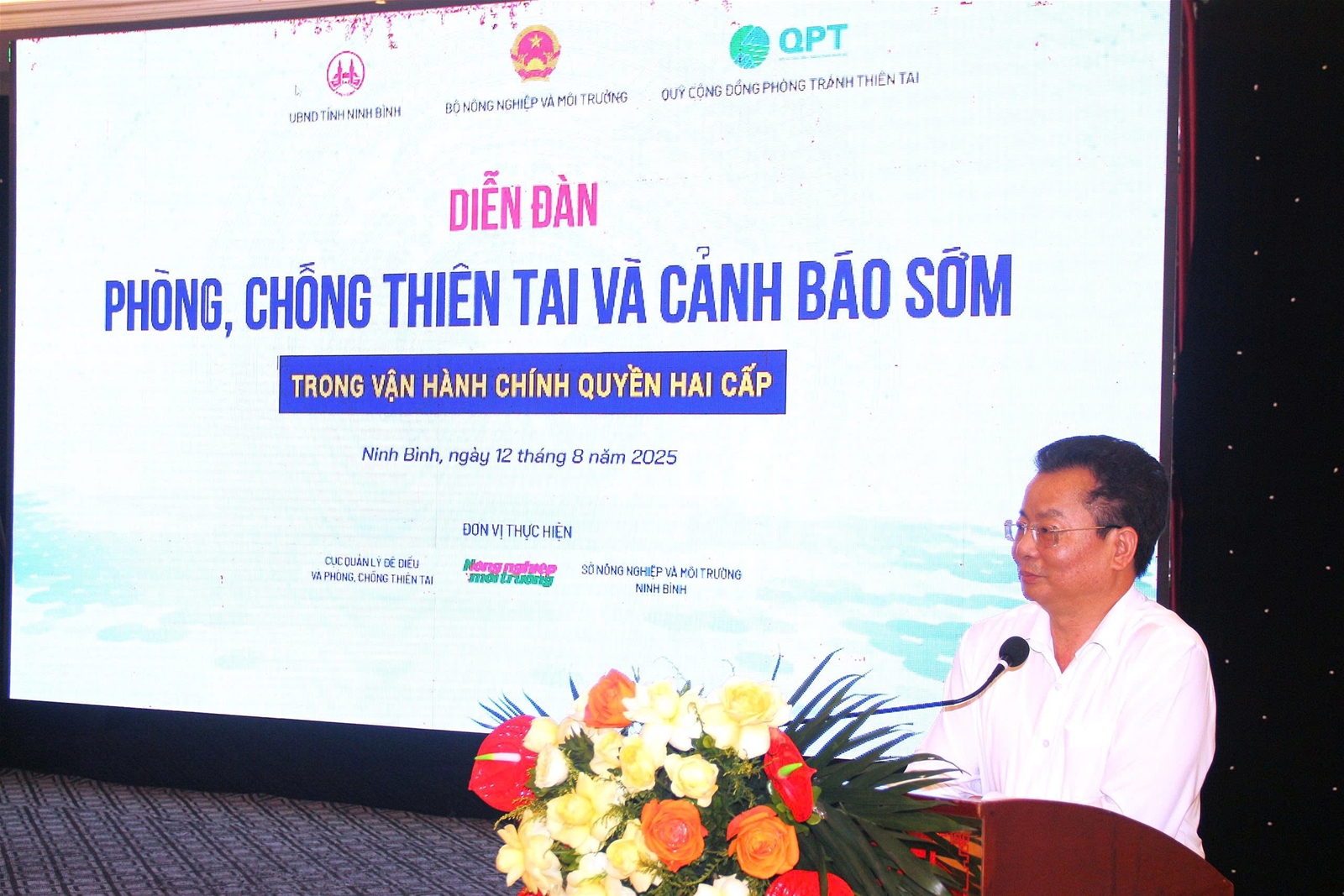 Nâng cao hiệu quả chính quyền địa phương hai cấp trong phòng, chống thiên tai