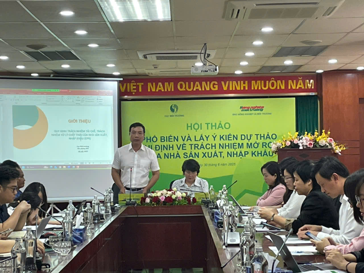 Dự thảo Nghị định về EPR: Tháo gỡ, làm rõ một số nội dung quan trọng trong quản lý nhà nước về môi trường