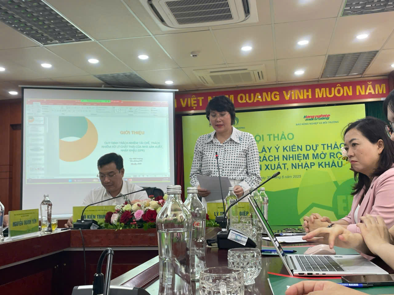 Dự thảo Nghị định về EPR: Tháo gỡ, làm rõ một số nội dung quan trọng trong quản lý nhà nước về môi trường
