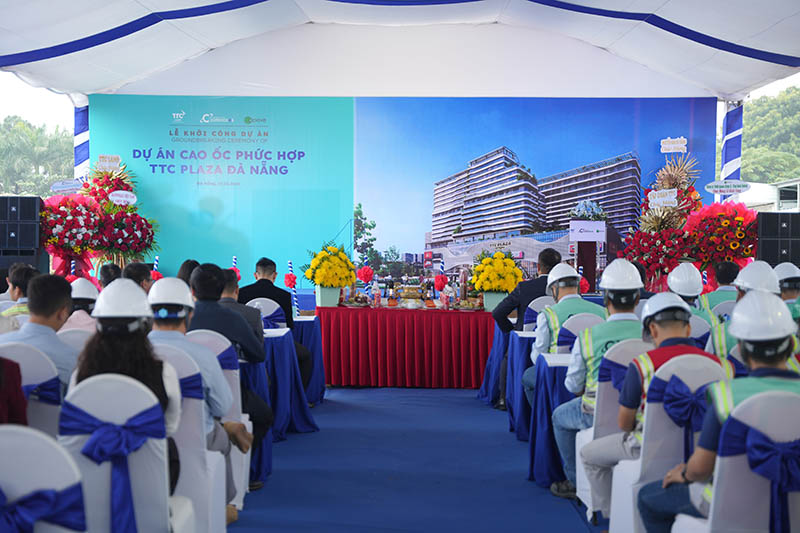 TTC Land và Coteccons chính thức khởi công dự án TTC Plaza Đà Nẵng