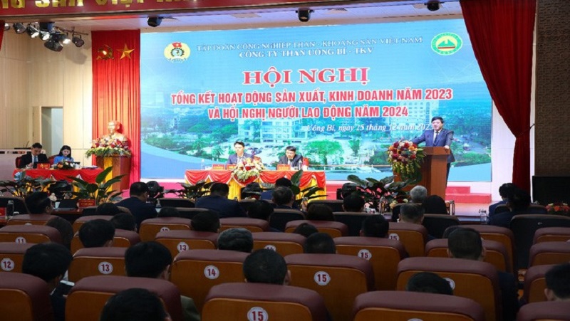 Công ty than Uông Bí - TKV: Sản xuất 2.450 nghìn tấn than năm 2023