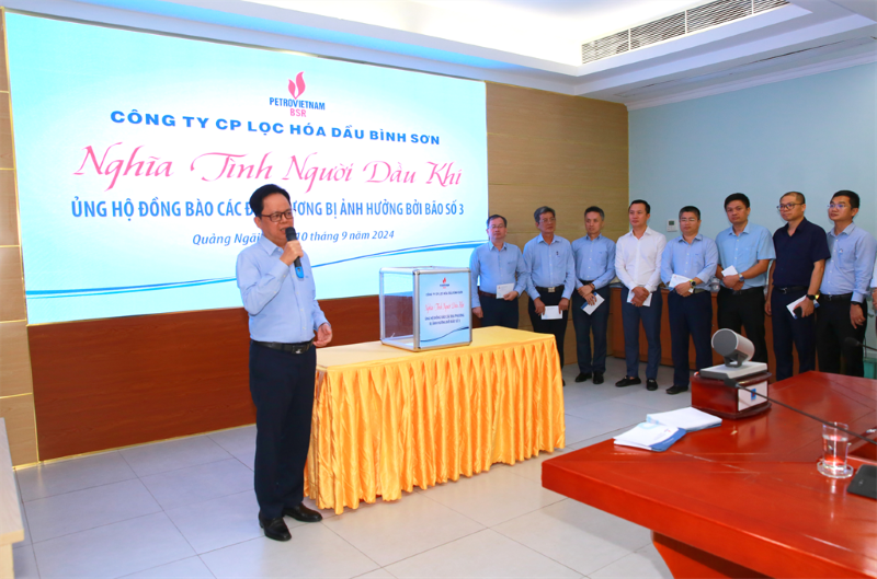 BSR phát động ủng hộ các địa phương bị ảnh hưởng bởi cơn bão số 3 (Yagi) và lũ lụt ở miền Bắc