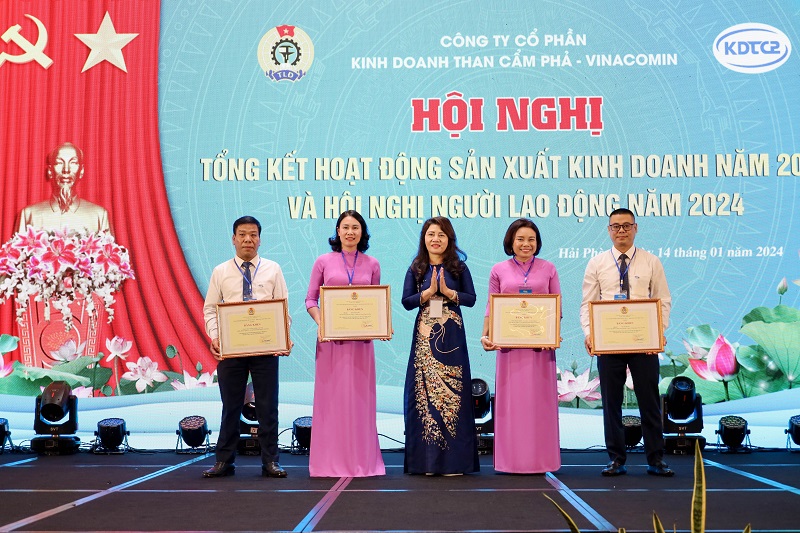 Công ty CP Kinh doanh Than Cẩm Phả - Vinacomin: Phấn đấu hoàn thành xuất sắc nhiệm vụ năm 2024