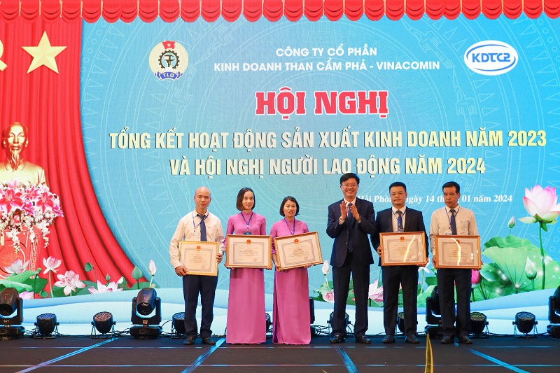 Công ty CP Kinh doanh Than Cẩm Phả - Vinacomin: Phấn đấu hoàn thành xuất sắc nhiệm vụ năm 2024