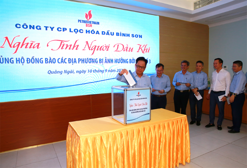 BSR phát động ủng hộ các địa phương bị ảnh hưởng bởi cơn bão số 3 (Yagi) và lũ lụt ở miền Bắc