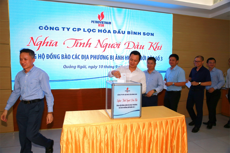 BSR phát động ủng hộ các địa phương bị ảnh hưởng bởi cơn bão số 3 (Yagi) và lũ lụt ở miền Bắc