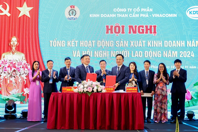 Công ty CP Kinh doanh Than Cẩm Phả - Vinacomin: Phấn đấu hoàn thành xuất sắc nhiệm vụ năm 2024