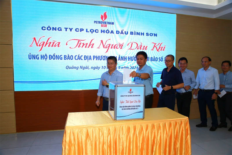 BSR phát động ủng hộ các địa phương bị ảnh hưởng bởi cơn bão số 3 (Yagi) và lũ lụt ở miền Bắc