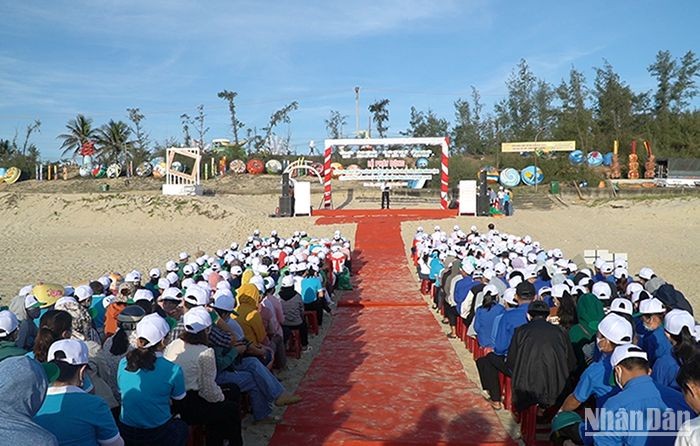 Quảng Nam: Phát động Tháng hành động vì môi trường gắn phát triển bền vững làng Bích họa Tam Thanh