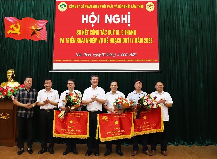 Công ty Supe Phốt phát và Hoá chất Lâm Thao: 9 tháng hoàn thành 92% kế hoạch sản xuất năm 2023