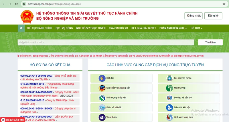 Nông nghiệp và môi trường chuyển mình cùng cải cách hành chính