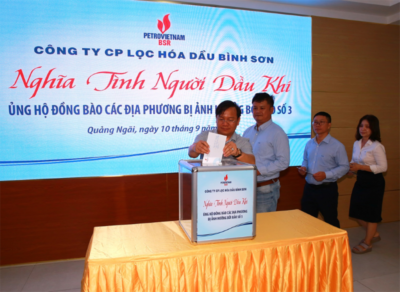 BSR phát động ủng hộ các địa phương bị ảnh hưởng bởi cơn bão số 3 (Yagi) và lũ lụt ở miền Bắc