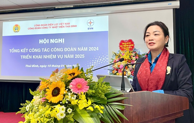 Công đoàn Công ty Nhiệt điện Thái Bình chung sức đồng lòng triển khai thực hiện nhiệm vụ năm  2025