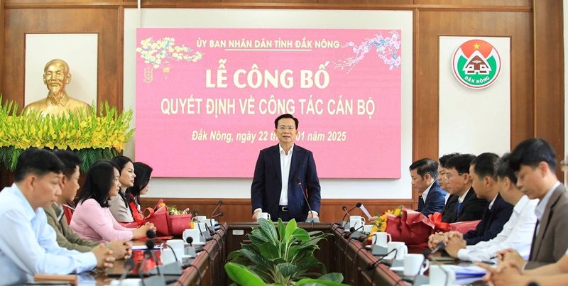 Đắk Nông có tân Giám đốc Sở Tài nguyên và Môi trường