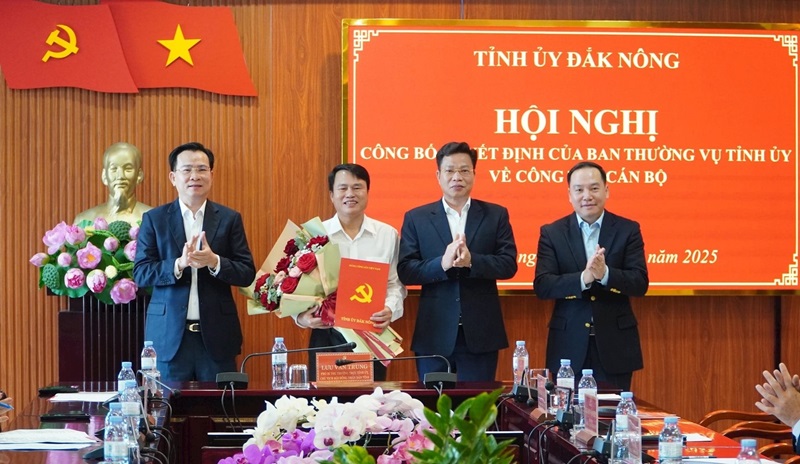 Đắk Nông có tân Giám đốc Sở Tài nguyên và Môi trường