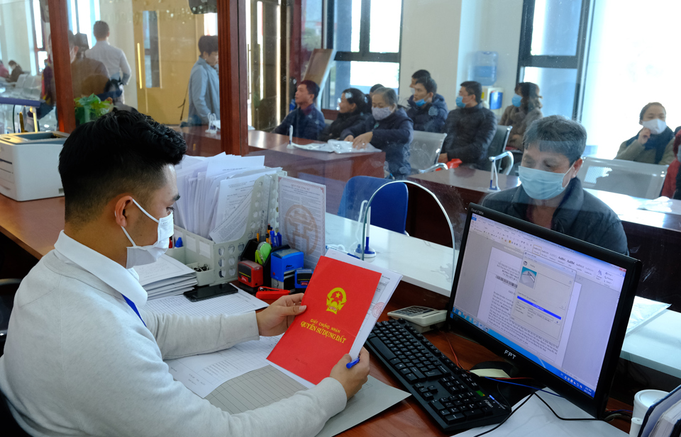 Chuyển đổi số trong công tác quản lý đất đai