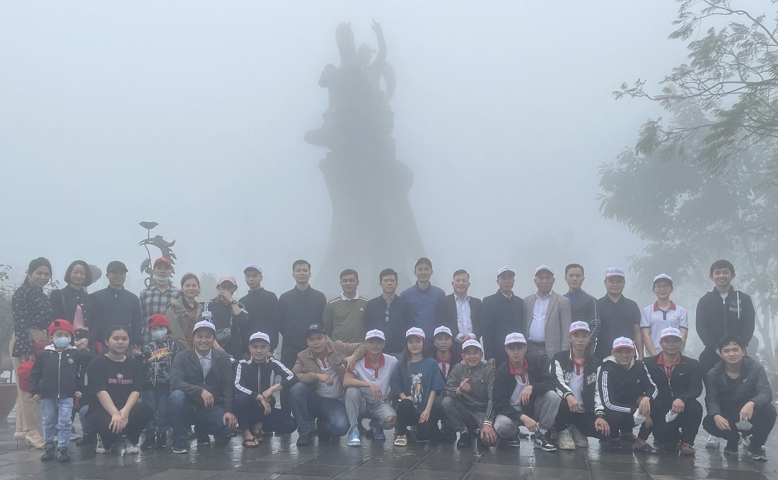 Chương trình Chùa xanh trồng mới 1003 cây tại đền Sóc Sơn, Hà Nội