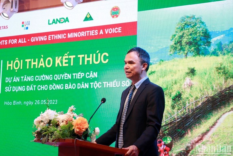 Tăng cường quyền tiếp cận sử dụng đất cho đồng bào dân tộc thiểu số