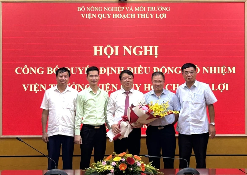 Ông La Đức Dũng làm Viện trưởng Viện Quy hoạch Thủy lợi
