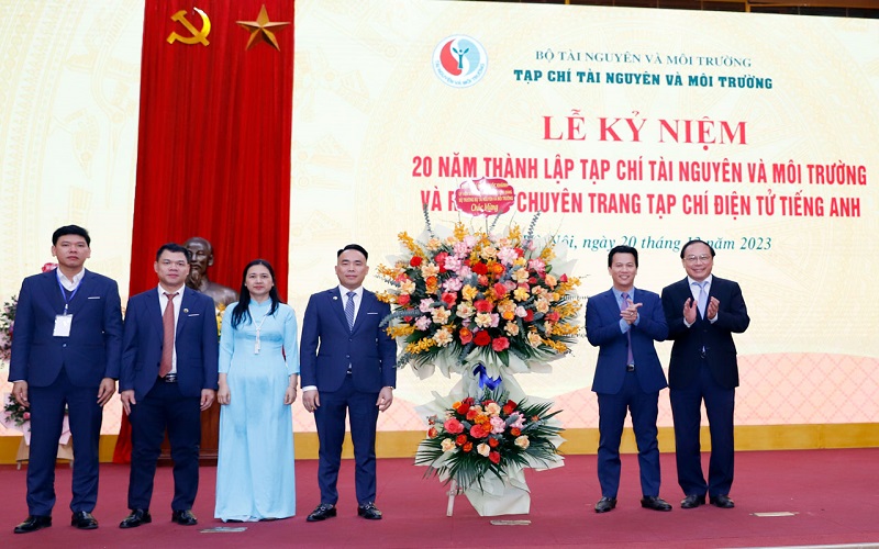 Tạp chí Tài nguyên và Môi trường: Kỷ niệm 20 năm thành lập và Ra mắt chuyên trang Tạp chí điện tử tiếng Anh