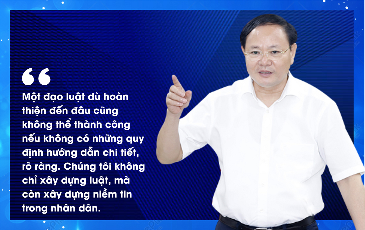 Thứ trưởng Lê Minh Ngân: Hành trình tâm huyết với Luật Đất đai năm 2024
