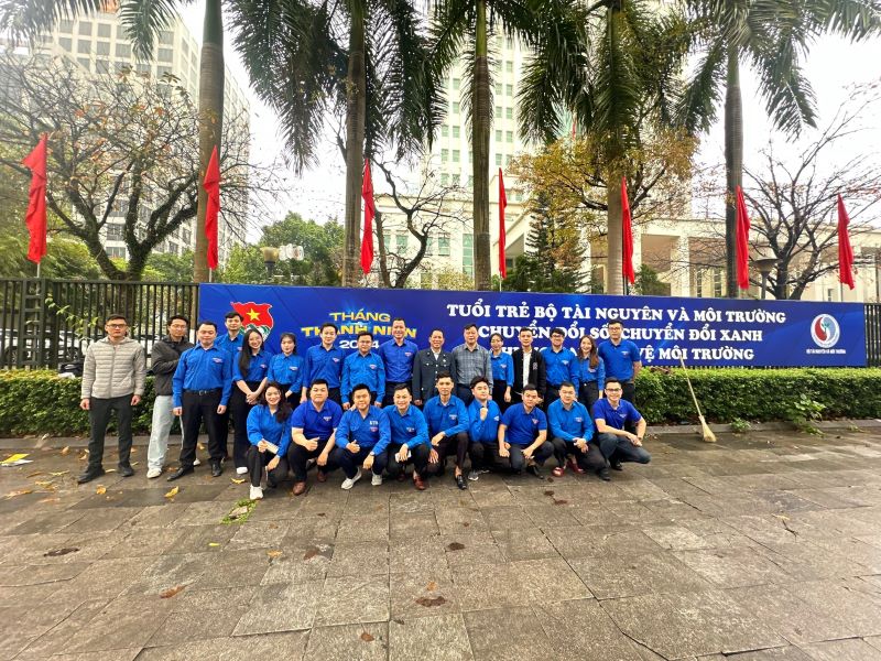 Đoàn Thanh niên Bộ TN&MT: Phát huy sức trẻ, sáng tạo, xung kích trên hành trình xanh