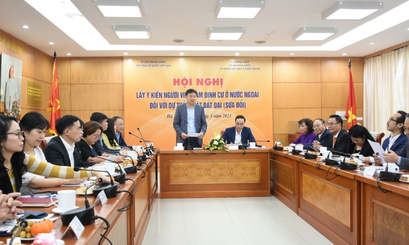 Dự thảo Luật Đất đai (sửa đổi) - Hành trình và Dấu ấn