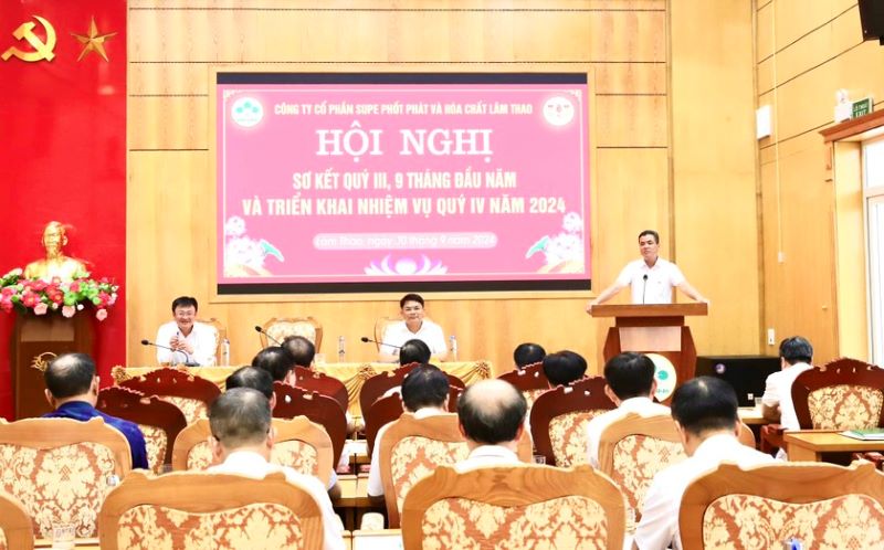 Công ty CP Supe Phốt Phát và Hoá chất Lâm Thao bứt phá mạnh mẽ, vượt mục tiêu kế hoạch đề ra