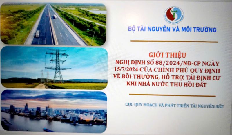 Bài 1: Bộ TN&MT phổ biến những cơ sở pháp lý quan trọng để quản lý, sử dụng hiệu quả tài nguyên đất đai