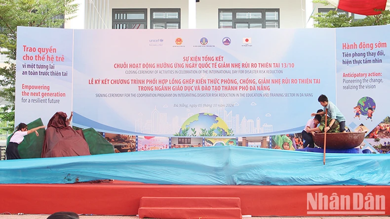 Lồng ghép kiến thức phòng, chống, giảm nhẹ thiên tai trong ngành giáo dục