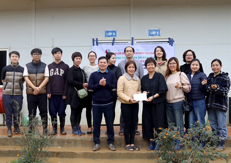 Chương trình “Xuân ấm mầm xanh năm 2024” về với điểm trường Đán Mẩy - Bắc Kạn