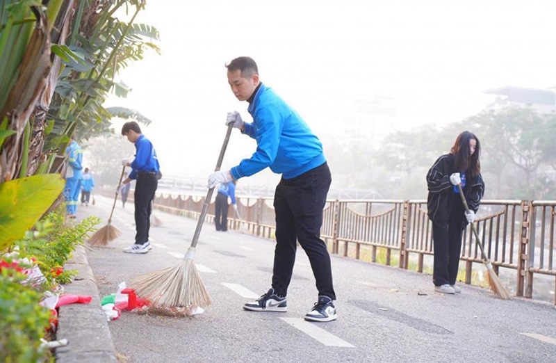 Đoàn viên thanh niên thành phố Hà Nội: Chung tay xây dựng môi trường sống trong lành