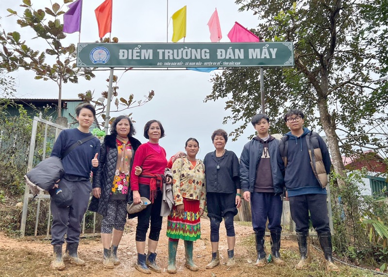 Chương trình “Xuân ấm mầm xanh năm 2024” về với điểm trường Đán Mẩy - Bắc Kạn