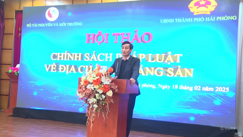 Hội thảo chính sách pháp luật về địa chất, khoáng sản: Bước tiến mới trong quản lý tài nguyên