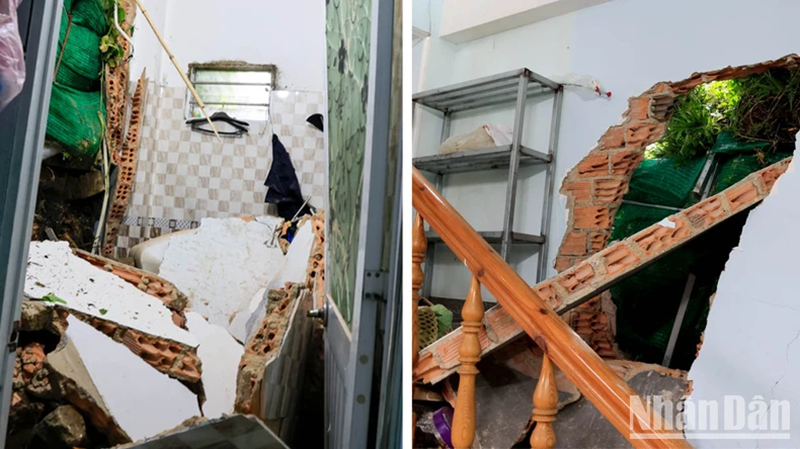 Chủ tịch Ủy ban nhân dân tỉnh Lâm Đồng kiểm tra hiện trường sạt lở tại Đà Lạt