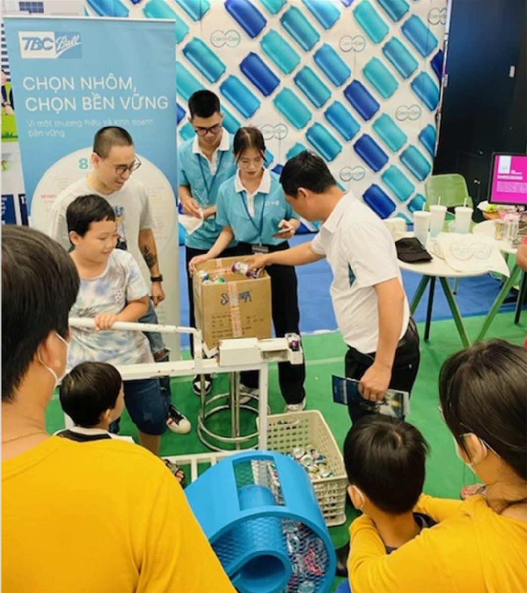 Can to can và MM Mega Market: Ngày hội thu gom và tái chế lon nhôm vì mục tiêu phát triển xanh bền vững 