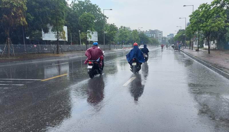Thời tiết ngày 1/10:
